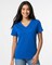 Gildan Softstyle V-Neck Short Sleeve T-Shirt for Casual Wear, Gym Outfits & Custom Printing Cotton Tee